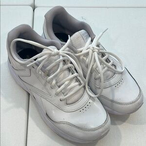 Reebok White Athletic Shoes